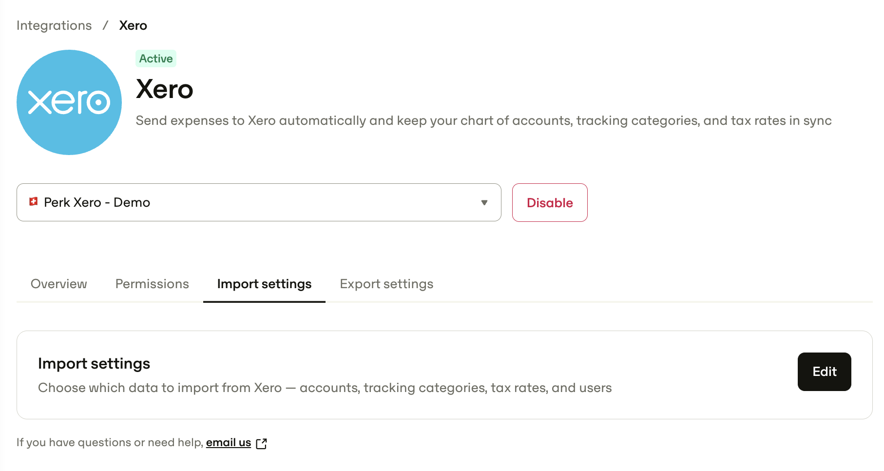 Disable confirmation